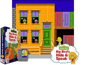 Big Bird's Hide And Speak (U) Cover